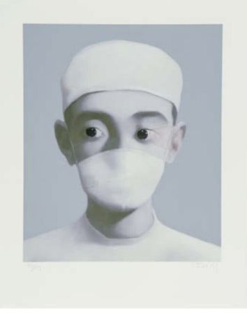Litografía Xiaogang - Identity Portrait