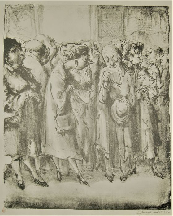 Litografía Weber - Im Prado II (In the Prado, II)