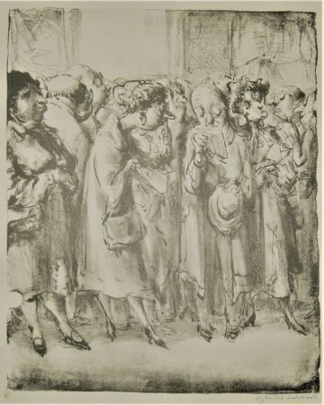 Litografía Weber - Im Prado II (In the Prado, II)