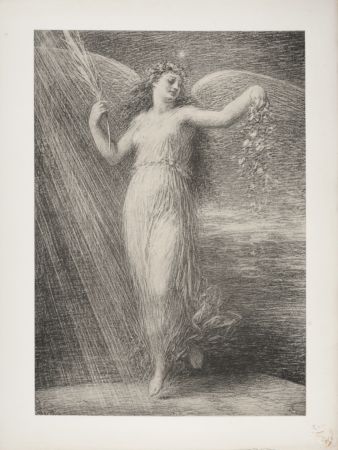 Litografía Fantin-Latour - Immortalité, 1898