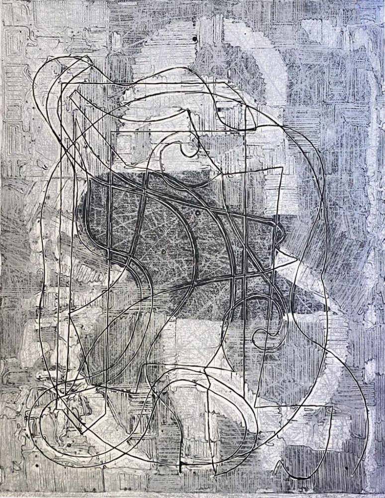 Aguafuerte Stella - Imola Three, I (from the Circuits series