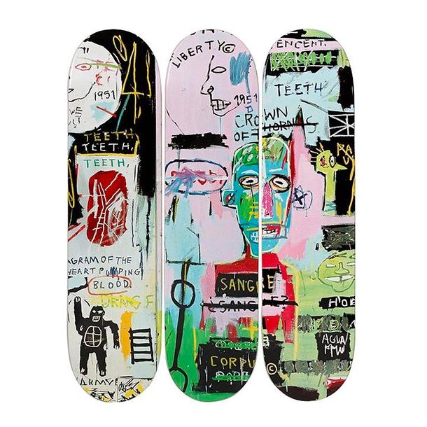 Litografía Basquiat - In Italian