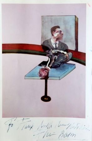 Cartel Bacon - In Memory of George Dyer, from a triptych (1971)