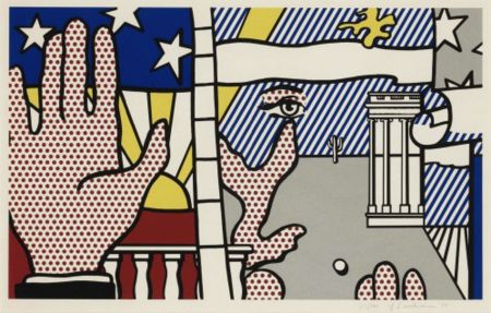 Serigrafía Lichtenstein - Inaugural Print