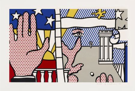Serigrafía Lichtenstein - Inaugural Print