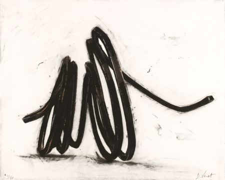 Aguafuerte Venet - Indeterminate Line I