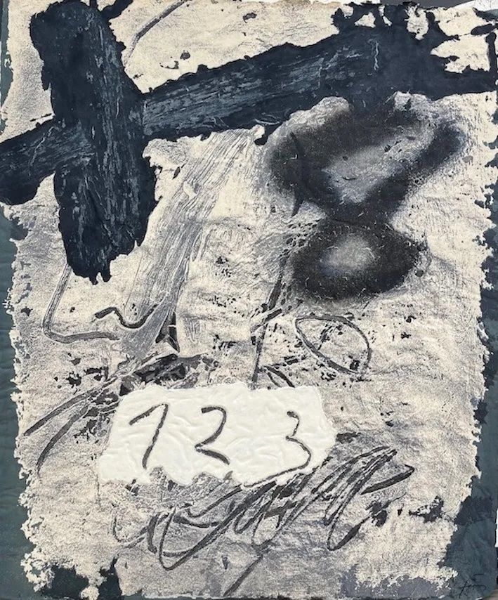 Aguafuerte Tàpies - Informal