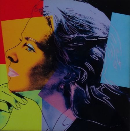 Serigrafía Warhol - Ingrid Bergman