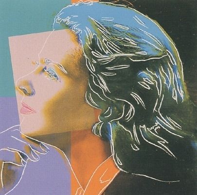 Serigrafía Warhol - Ingrid Bergman - Herself 