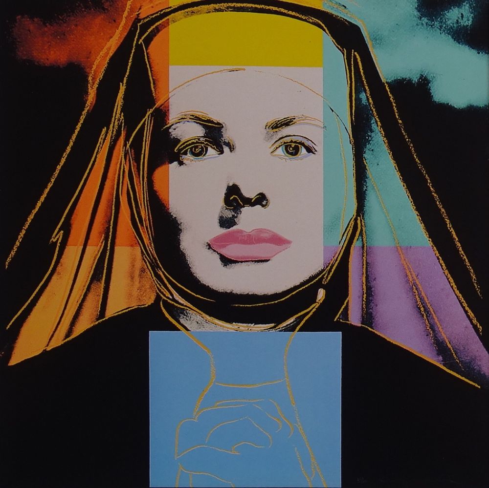 Serigrafía Warhol - Ingrid Bergman - The bells of St. Mary´s
