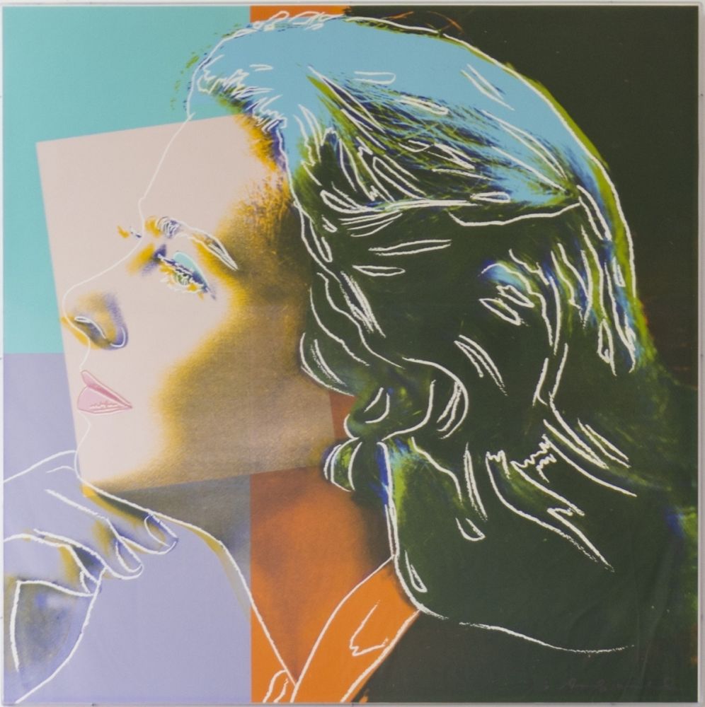 Serigrafía Warhol - Ingrid Bergman, Herself (FS II.313) 