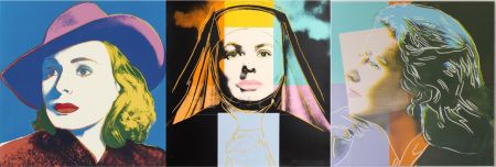Serigrafía Warhol - Ingrid Bergman Portfolio