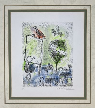 Aguafuerte Y Aguatinta Chagall - Inspiration ( from Songes portfolio )