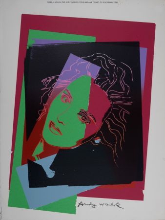 Serigrafía Warhol - Isabelle Adjani, 1986