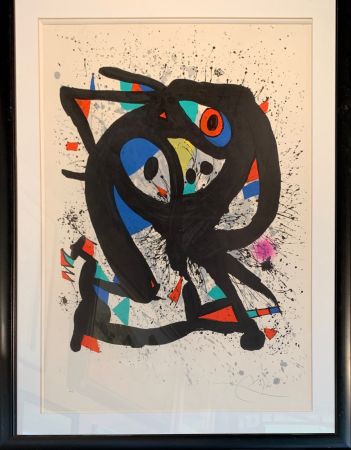 Litografía Miró - Israël 