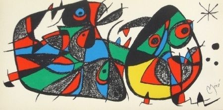 Litografía Miró - Italia