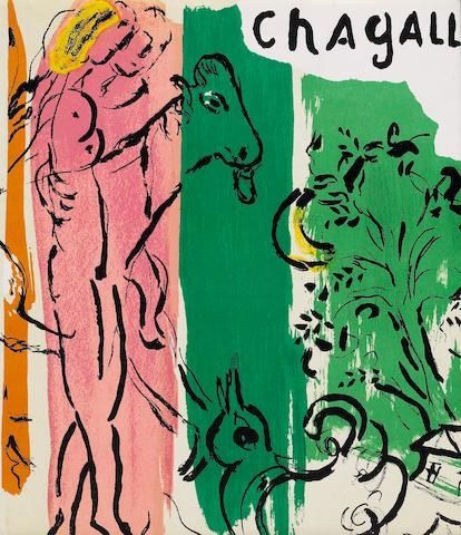 Libro Ilustrado Chagall - J. Lassaigne. CHAGALL. Avec 13 LITHOGRAPHIES ORIGINALES EN COULEURS (1957)