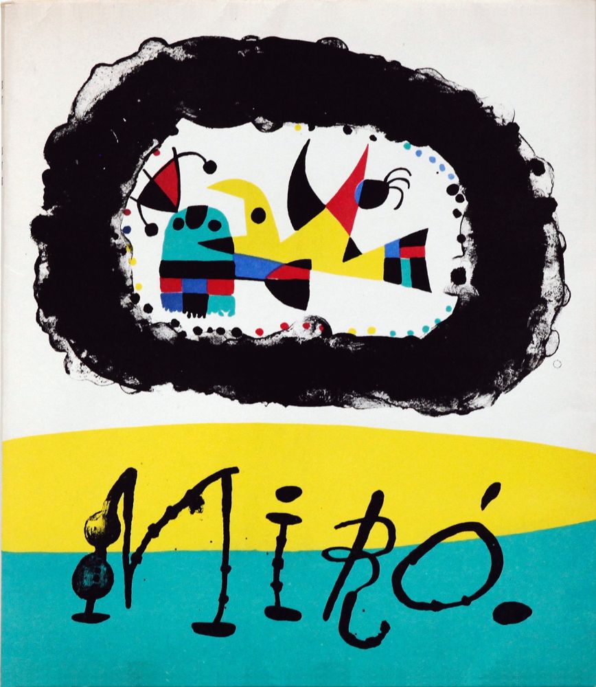 Libro Ilustrado Miró - Jacques Prévert : JOAN MIRÓ. Avec 8 lithographies originales (Maeght 1956)