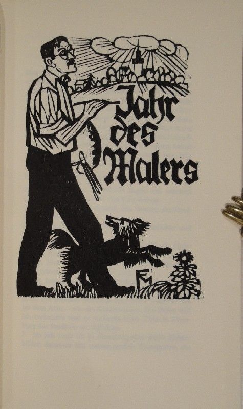 Libro Ilustrado Felixmuller  - Jahr des Malers