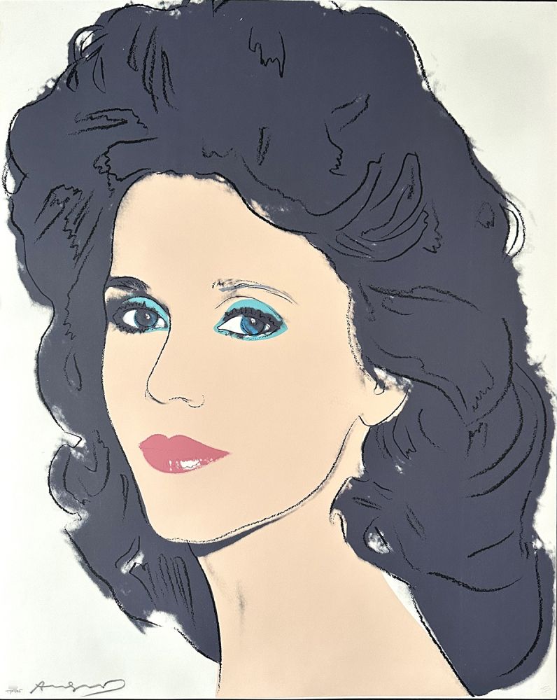 Serigrafía Warhol - Jane Fonda (FS II.268)