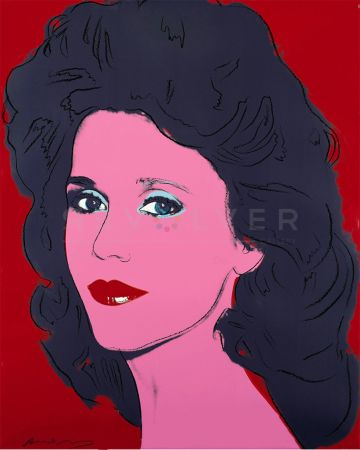 Serigrafía Warhol - Jane Fonda (FS II.268)