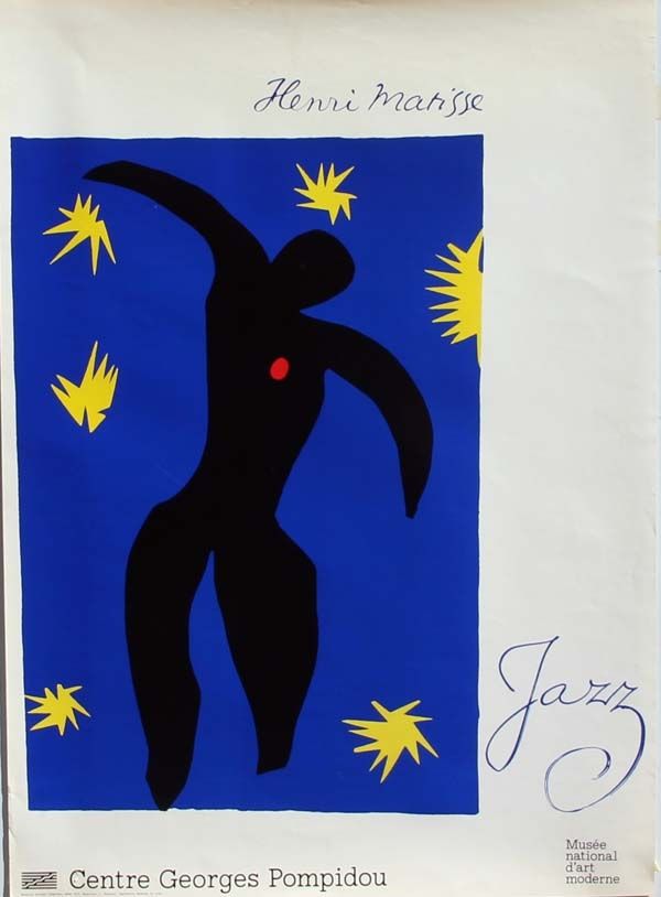 Serigrafía Matisse - Jazz  La Chute D'Icare