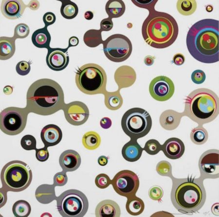 Múltiple Murakami - Jellyfish Eyes (White 3)