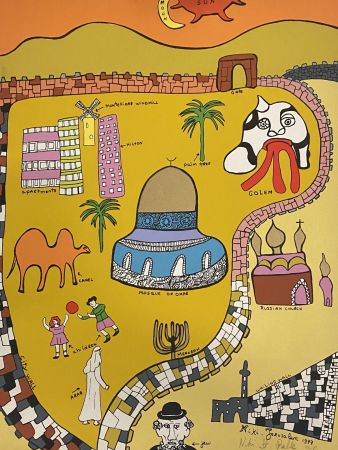 Serigrafía De Saint Phalle - Jerusalem