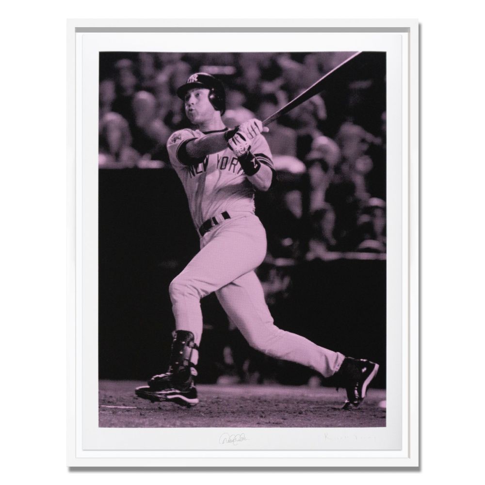 Serigrafía Young - JETER - THE SWING FAN PRINT (PENNANT PINK)