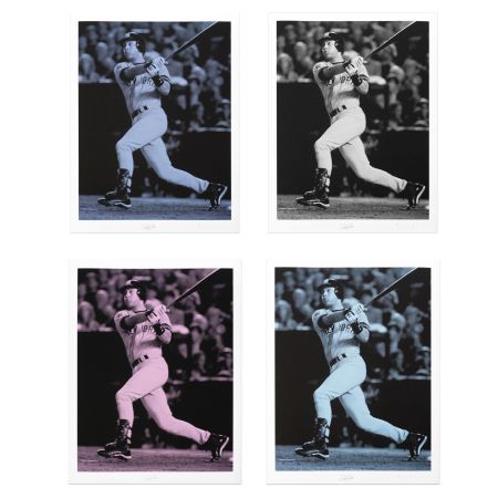 Serigrafía Young - JETER - THE SWING FAN PRINT SET