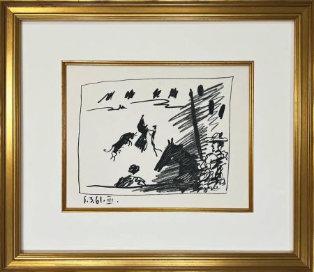 Litografía Picasso - Jeu de la Cape