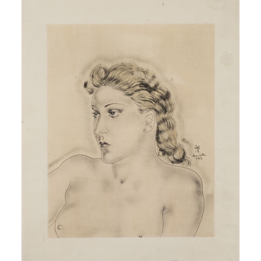 Múltiple Foujita - Jeune femme blonde ,1931