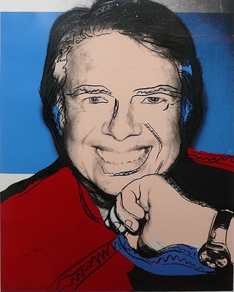 Serigrafía Warhol - Jimmy Carter II (FS II.151)