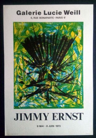 Cartel Ernst - Jimmy Ernst Galerie Lucie Weill