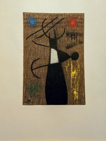 Litografía Miró - Joan MIRO - Femmes, planche VI, estampe originale, 1965