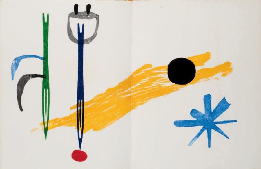 Libro Ilustrado Miró - Joao Cabral de Melo / Joan Miró