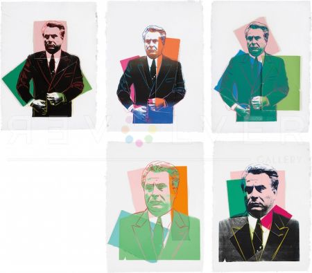 Serigrafía Warhol -  John Gotti Complete Portfolio by Andy Warhol 