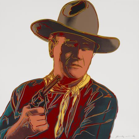 Serigrafía Warhol - John Wayne