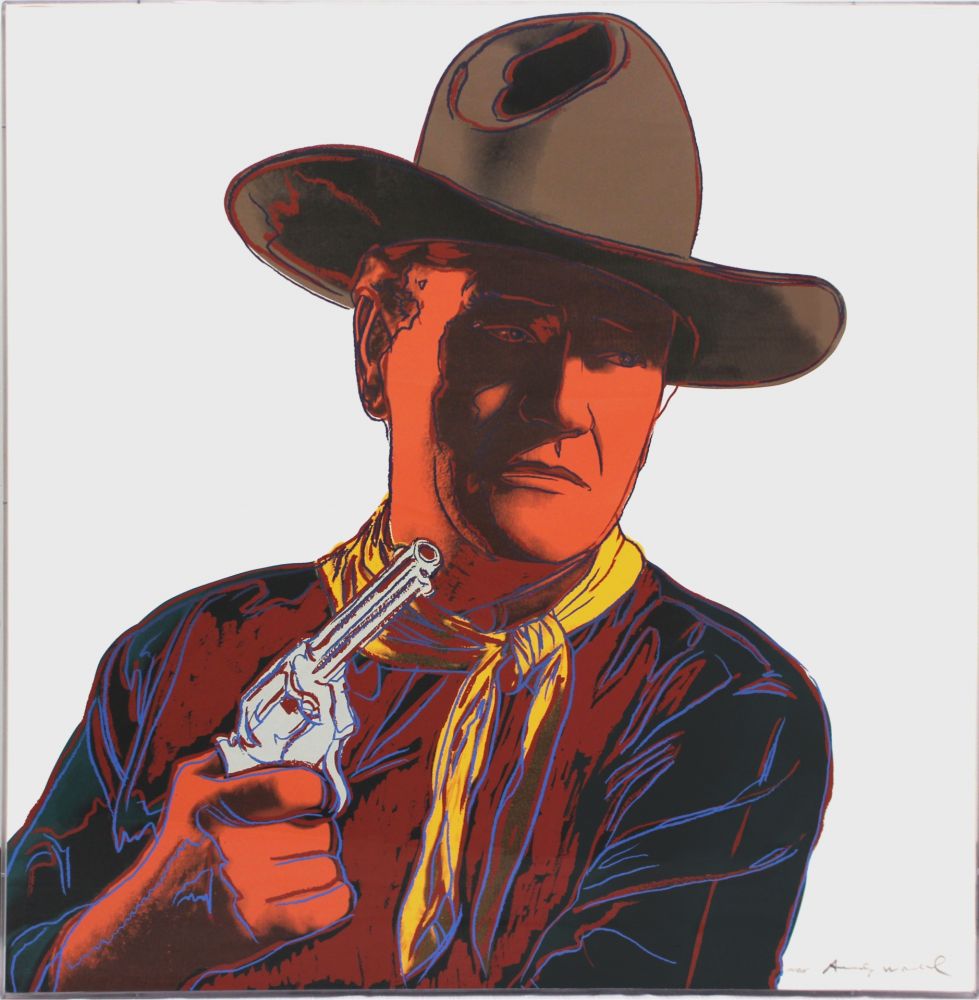 Serigrafía Warhol - John Wayne (FS II.377)