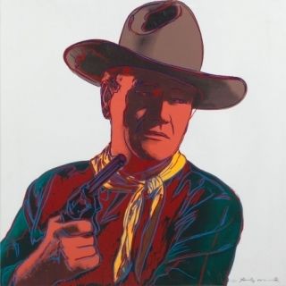 Serigrafía Warhol - John Wayne [Unique] 377 by Andy Warhol 