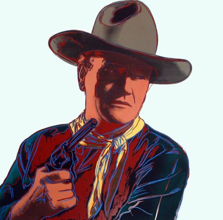 Serigrafía Warhol - John Wayne [Unique] (FS II.377)