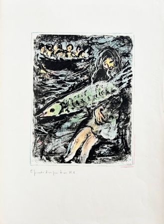 Litografía Chagall - Jonah II