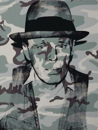 Serigrafía Warhol - Joseph Beuys in Memoriam (FS II.371)