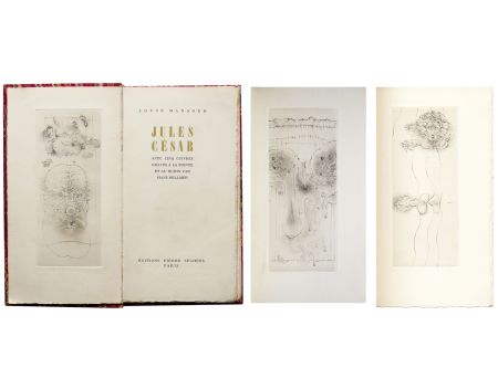Libro Ilustrado Bellmer - Joyce MANSOUR. JULES CÉSAR. Avec 5 gravures de Hans Bellmer (1955)