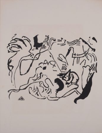 Grabado En Madera Kandinsky -  Judgement Day, c. 1975