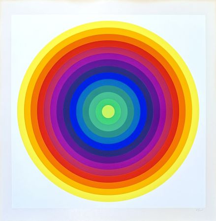 Serigrafía Le Parc - Julio Le Parc (1928) – Serigraphy on paper – 1971