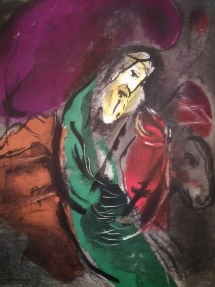 Litografía Chagall - Jérémie