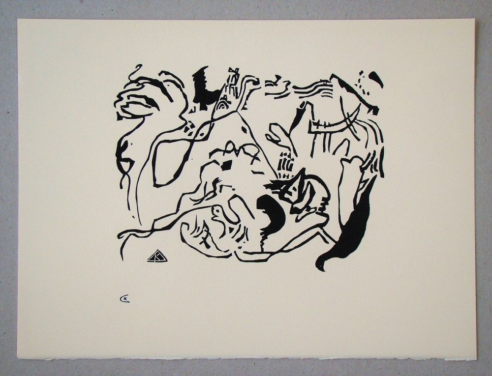 Grabado En Madera Kandinsky - Jüngster Tag - 1913
