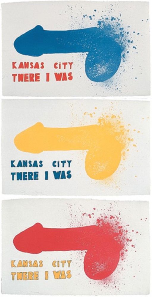 Litografía Dine - Kansas City (3 sheets)