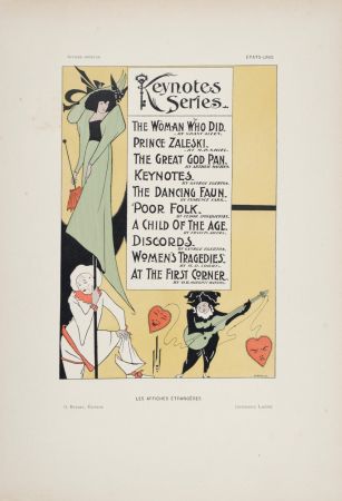 Litografía Anonyme - Keynotes Series, 1897